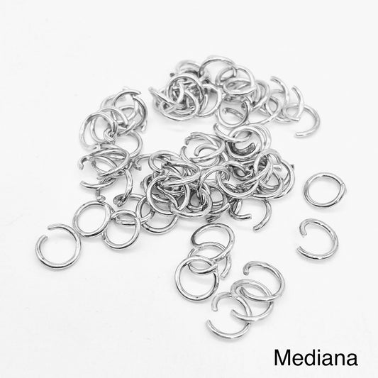 Argolla 35 pz | ACERO INOXIDABLE